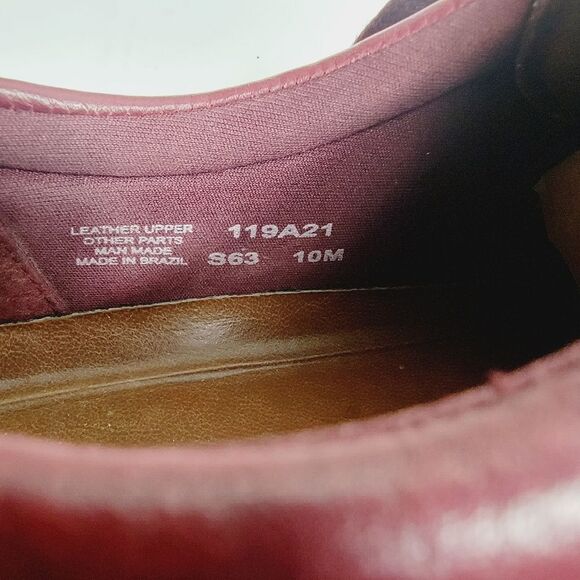 Naturalizer 90s Inspo Grunge Emo Dark Academia Lace Up Wedge Shoes Size 10 - Picture 8 of 8